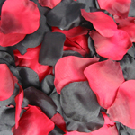 1000 Rosenblätter Mix Schwarz Rot Bordeaux Gothic #1, 18
